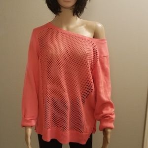 Peach Knit Sweater by APT 9